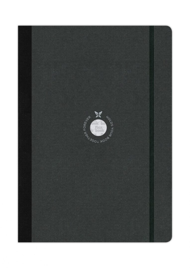 FLEXBOOK Libreta Flexglobal 17 x 24 cm Negra