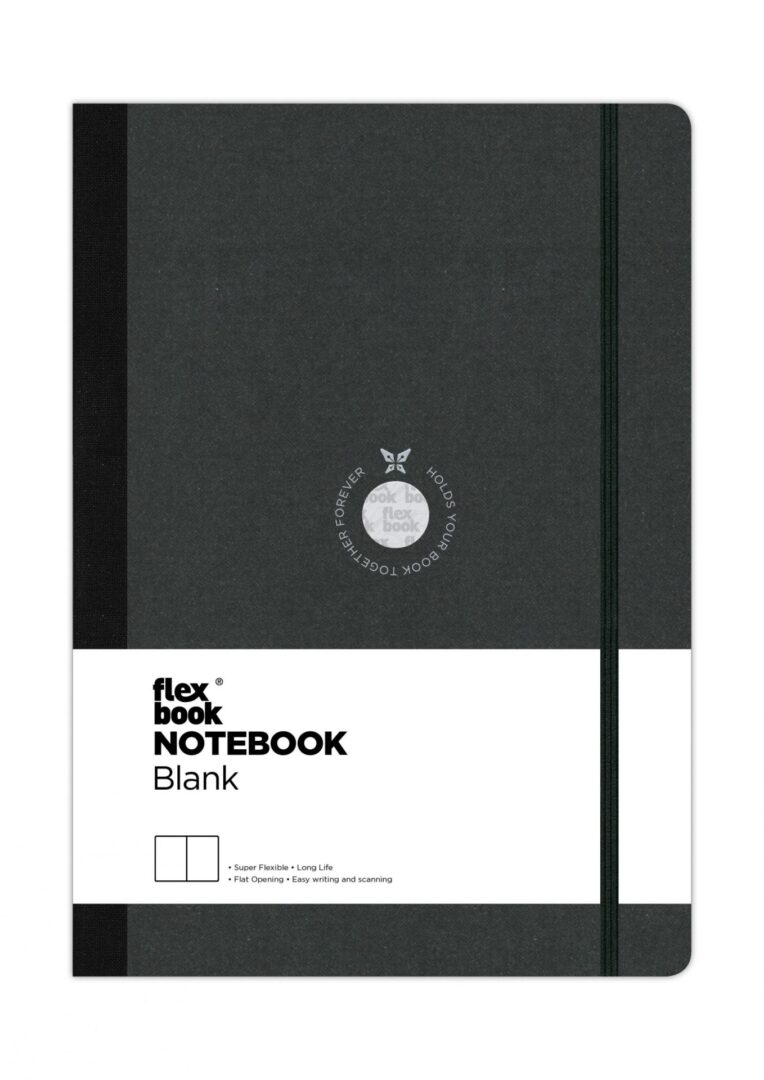 FLEXBOOK Libreta Flexglobal 17 x 24 cm Negra