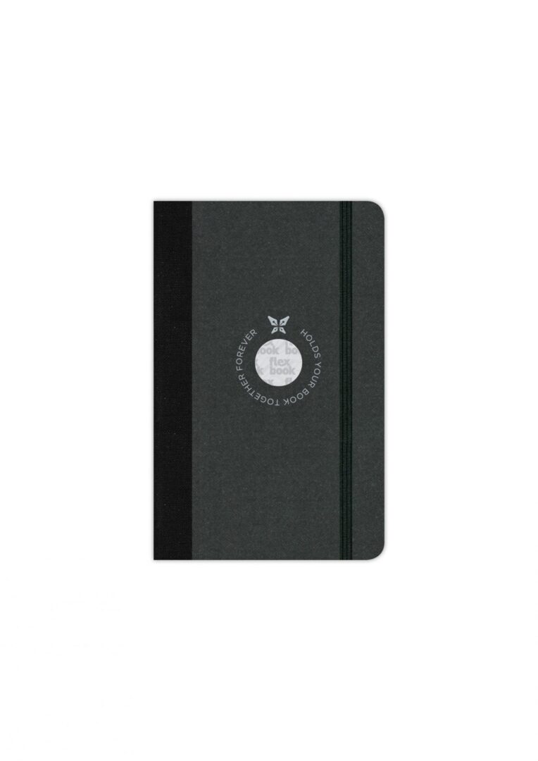 FLEXBOOK Libreta Flexglobal 9 x 14 cm lomo negro
