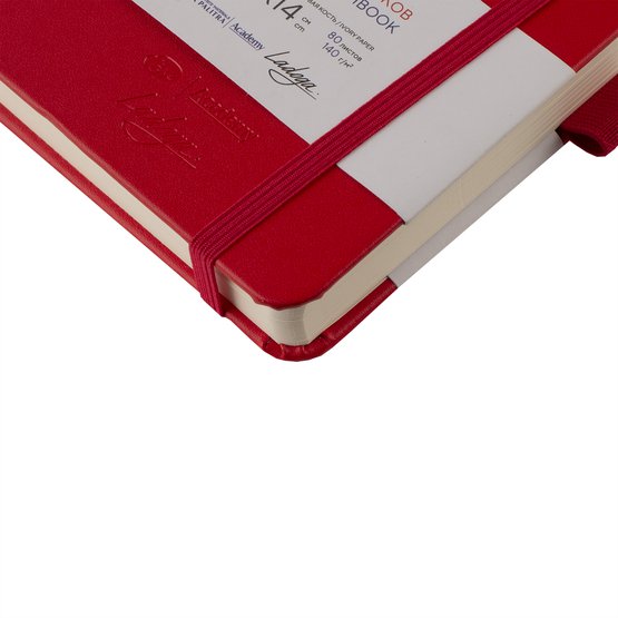 NEVSKAYA PALITRA Libreta Sketchbook roja, 140 gr, 9 x 14 cm