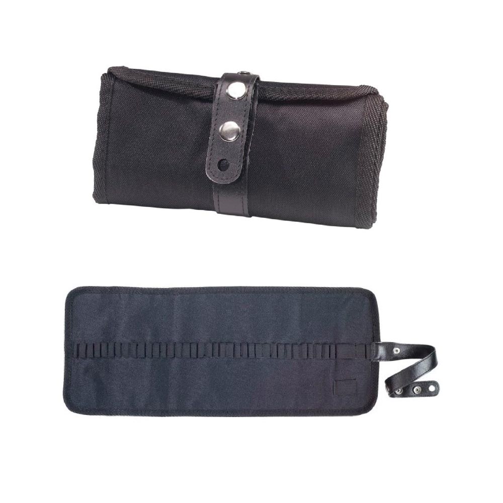 AMI Estuche para lápices enrollable Negro