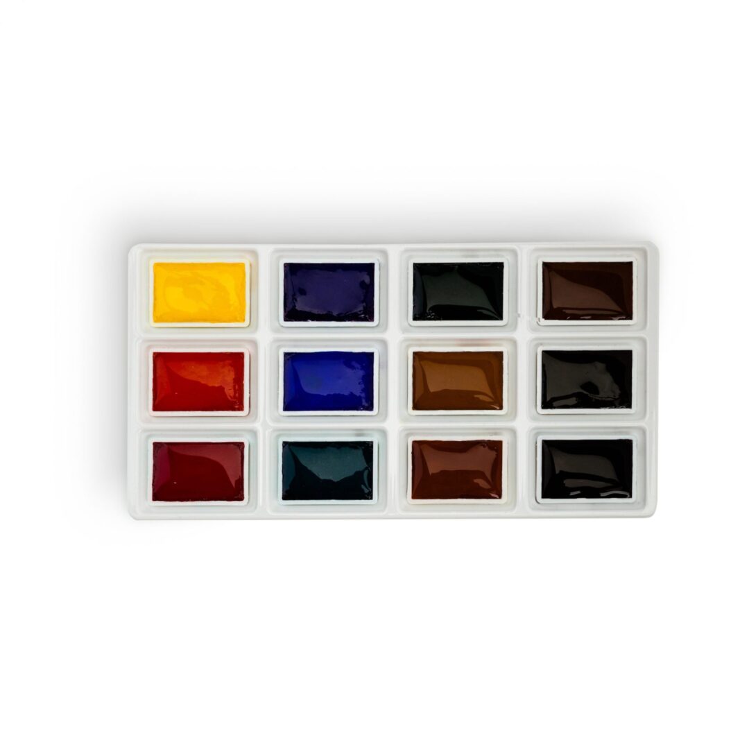 NEVSKAYA PALITRA Set Acuarelas Sonnet 12 pans 1/1 – Plein air