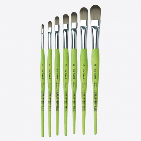DA VINCI Pincel FIT SYNTHETICS, almendrado