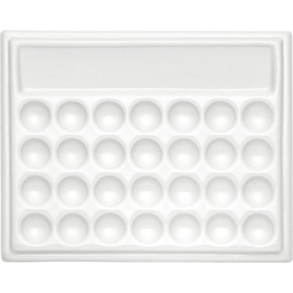 AMI Paleta mezcladora de Porcelana rectangular