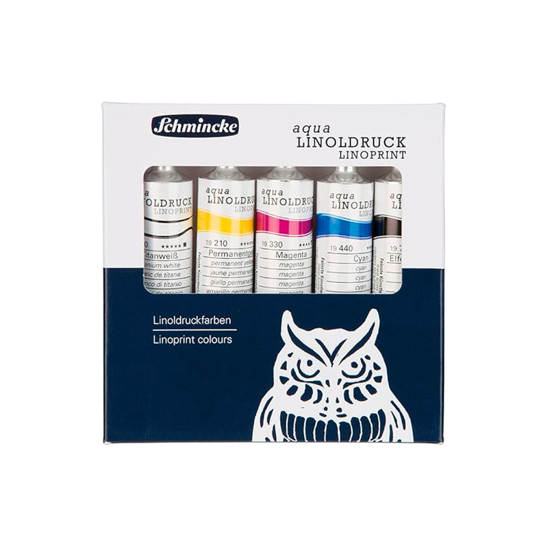 SCHMINCKE Set de tintas Linoldruck 5 x 20 ml