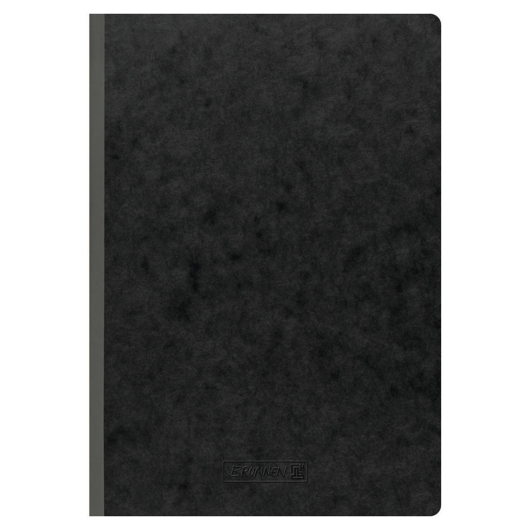 BRUNNEN Libreta Kladde negro A4, puntos