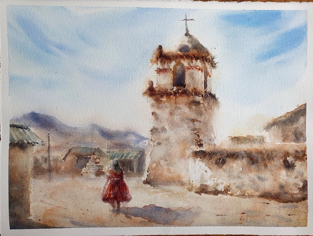 Print Barbara Espinoza, Tesoro andino, 23,5 x 32 cm
