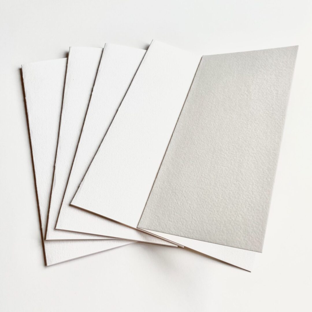 KLEE Set 5 Tarjetas Americanas Papel Acuarela 300 gr