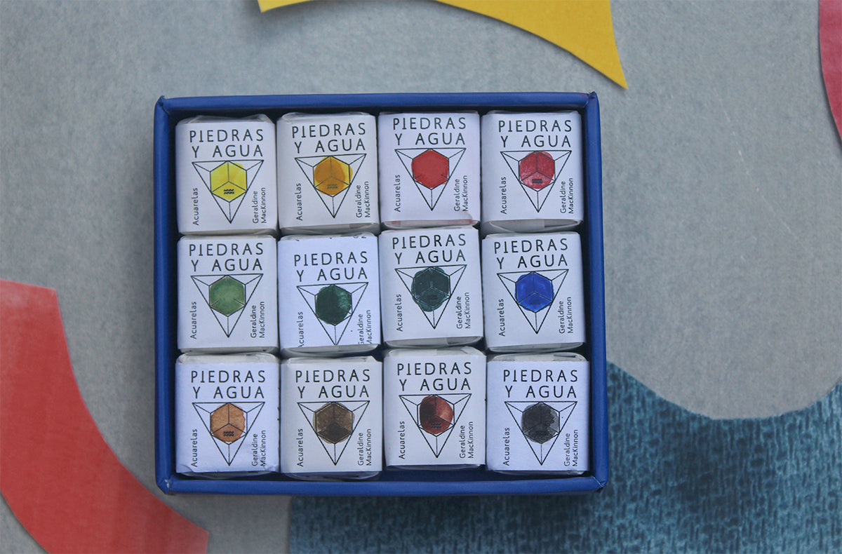 PIEDRAS Y AGUA Set Naturalista