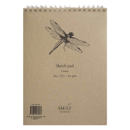 SMLT Croquera Authentic A4 para dibujo, color crema (copia)