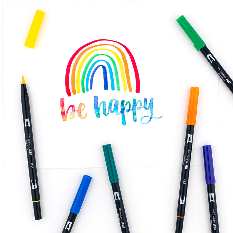 TOMBOW Set 10 marcadores Dual Brush Pen - Primary