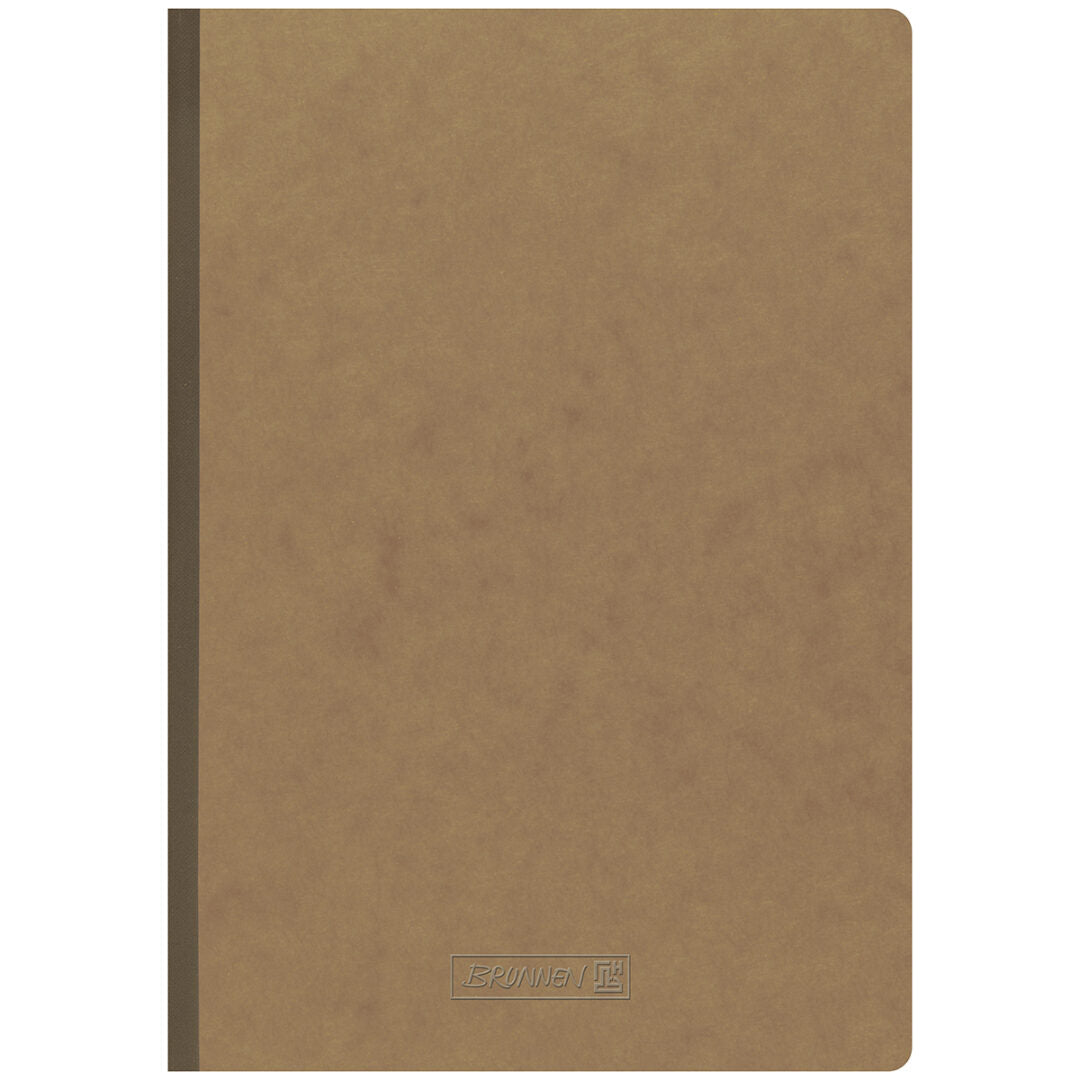 BRUNNEN Libreta Kladde marrón natural A4, puntos 90gr
