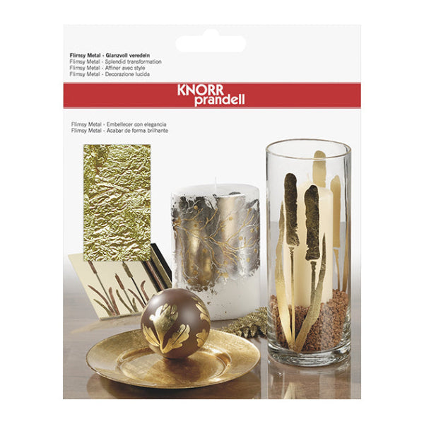 KNORR PRANDELL Pan de Oro set 25 hojas 14x14 cm