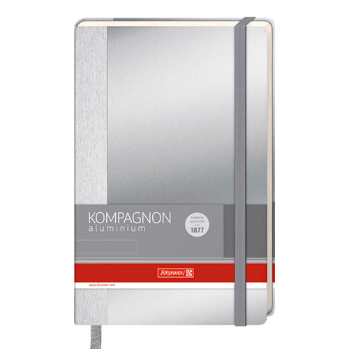BRUNNEN Kompagnon Libreta A5 aluminio, croquis