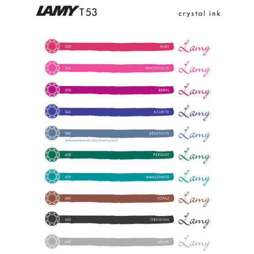 LAMY Crystal ink ruby. ED especial 30ml