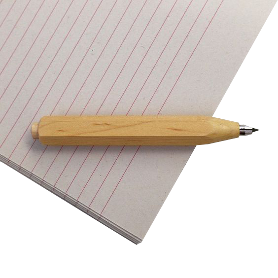 WORTHER Portaminas hexagonal Madera de Arce