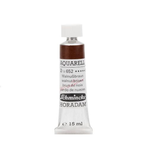 SCHMINCKE Horadam Edición descontinuada, Walnut Brown, 5ml y 1/2 pan