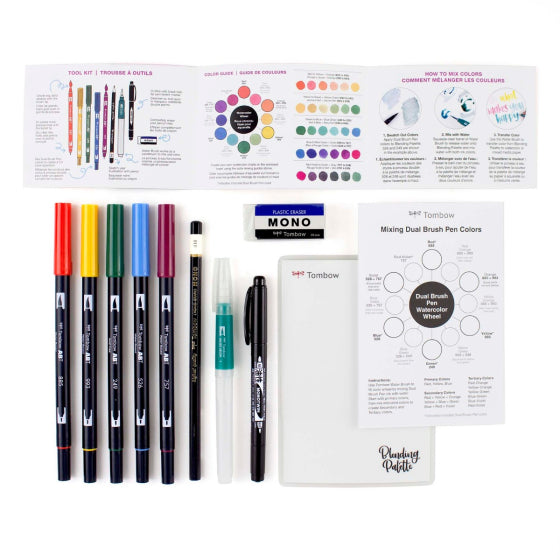 TOMBOW Set Marcadores Dual Brush Pen - Acuarela
