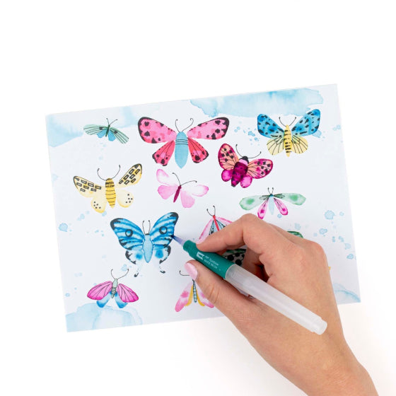 TOMBOW Set Marcadores Dual Brush Pen - Acuarela