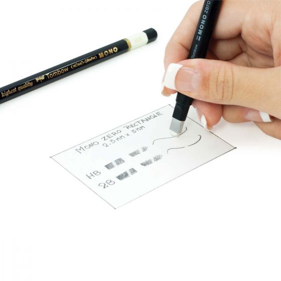 TOMBOW lápiz goma Mono Zero rectangular