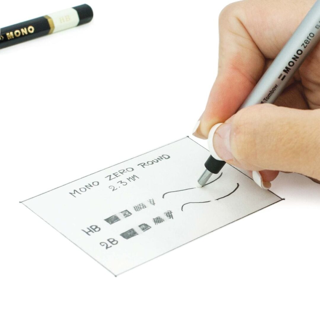 TOMBOW repuesto Mono Zero goma de borrar redonda 2,3mm
