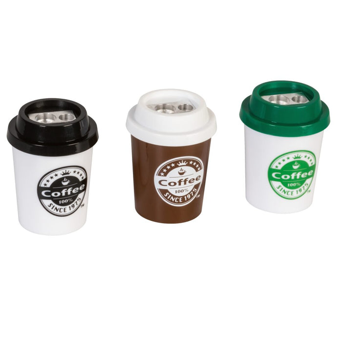 BRUNNEN Fun collection sacapuntas doble vaso café