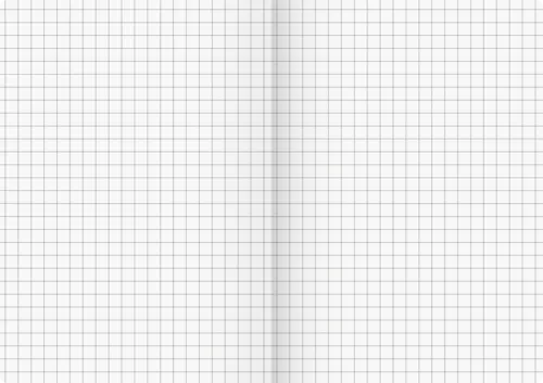 BRUNNEN Libreta Kladde negro A5, cuadros