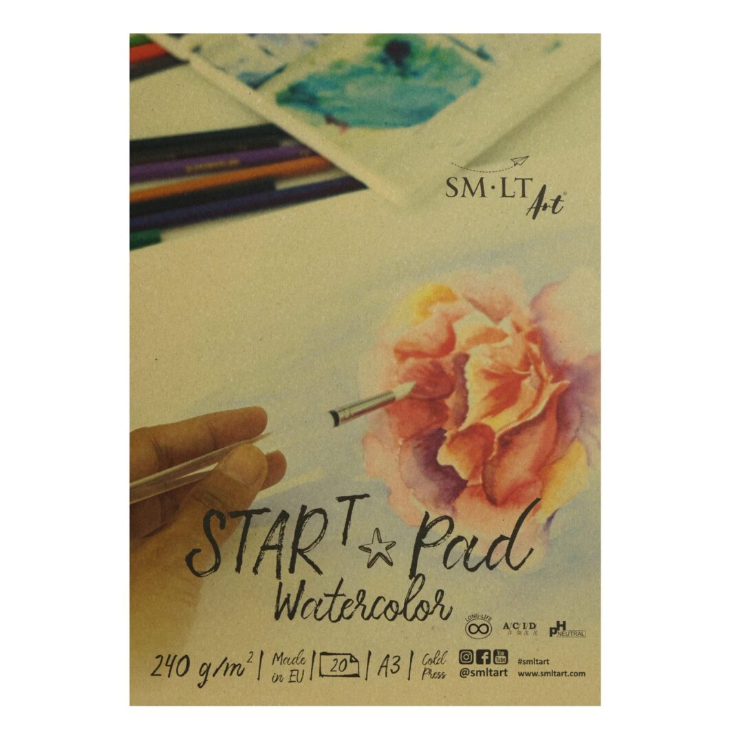 SMLT Block Start Pad Acuarela A3