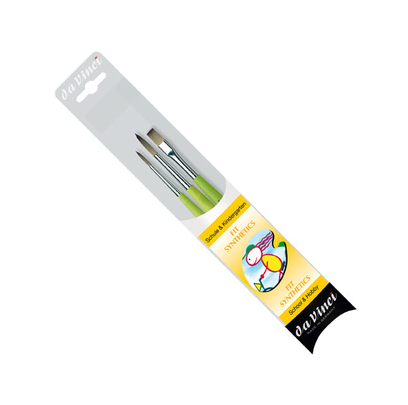 DA VINCI Set de pinceles FIT SYNTHETICS
