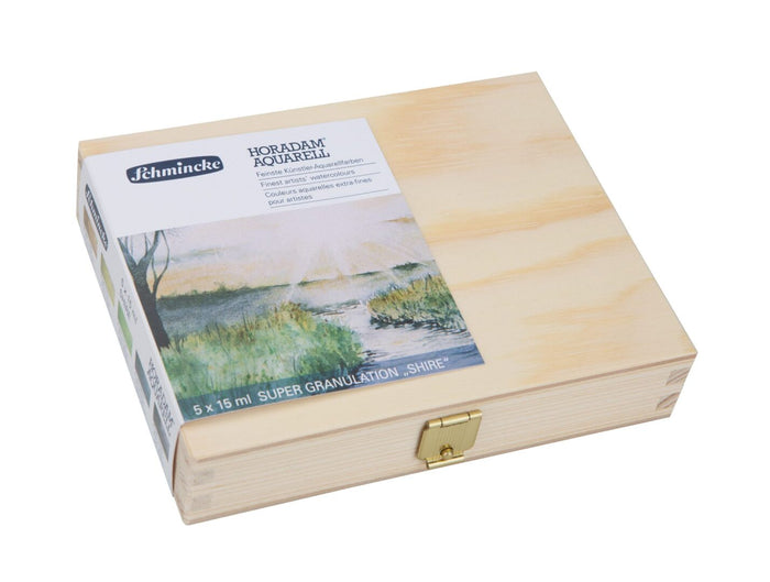 SCHMINCKE Set acuarela Horadam súper granulación Shire 5 x 15 ml