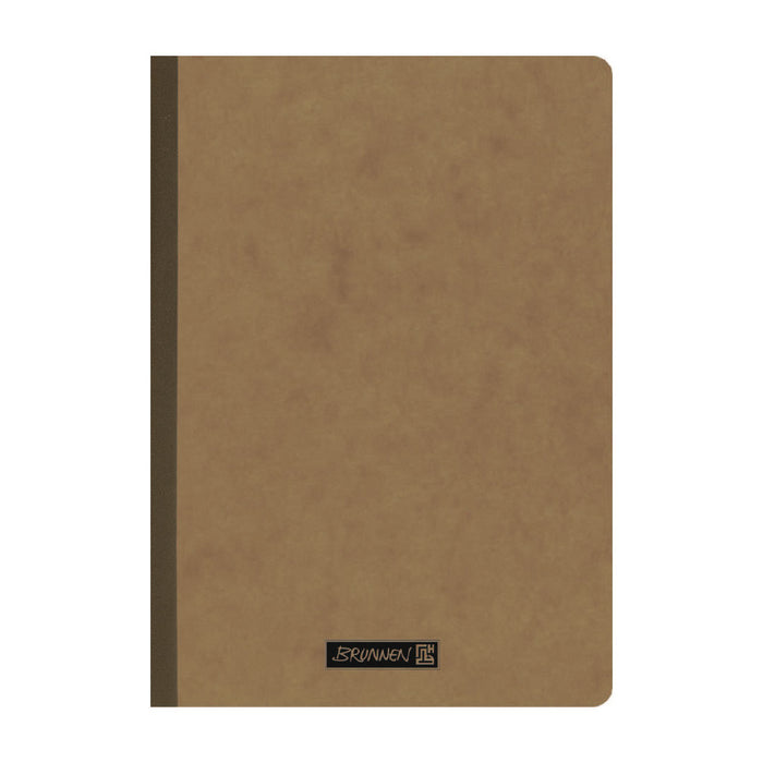 BRUNNEN Libreta Kladde marrón natural A5, puntos 90gr