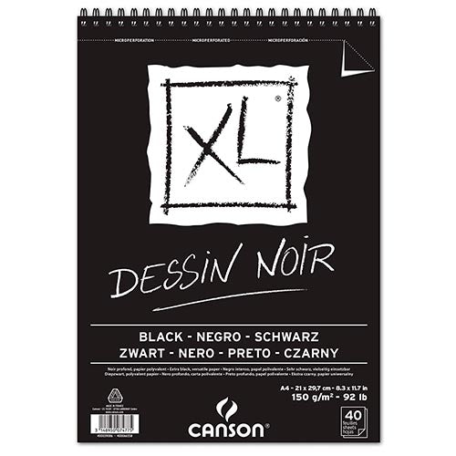 CANSON croqueraxl "dessing Noir" A4