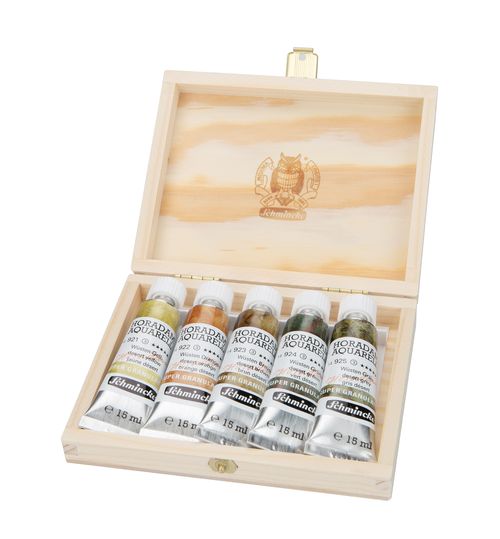 SCHMINCKE Set acuarela Horadam súper granulación Desert 5 x 15 ml