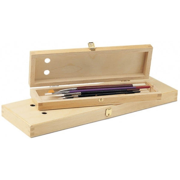 AMI Caja de madera  para pinceles
