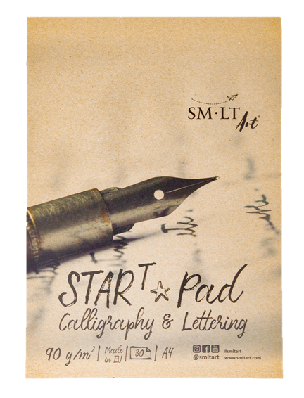 SMLT Block para caligrafia y lettering A5