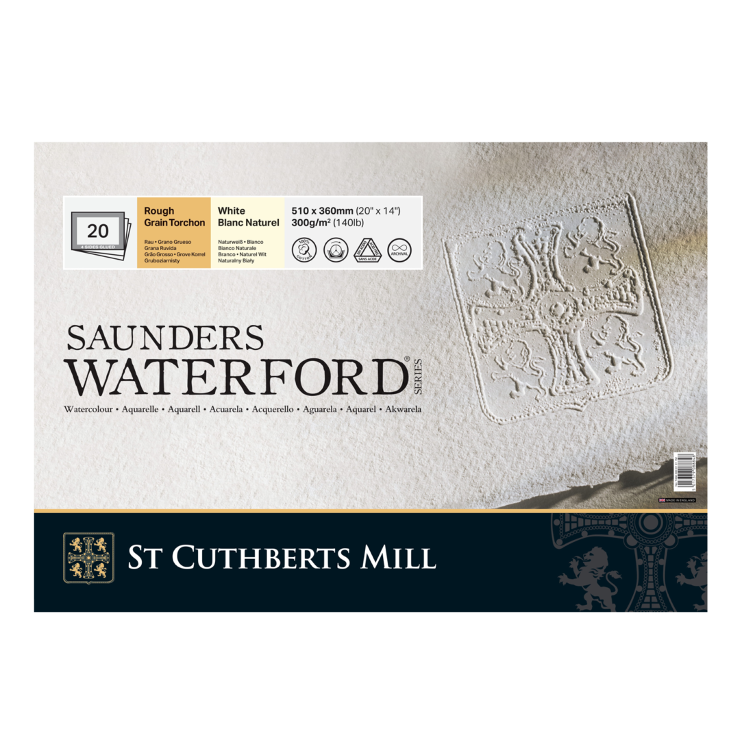 SAUNDERS WATERFORD Block de acuarela 51 x 36 cm 300 g/r, grano grueso