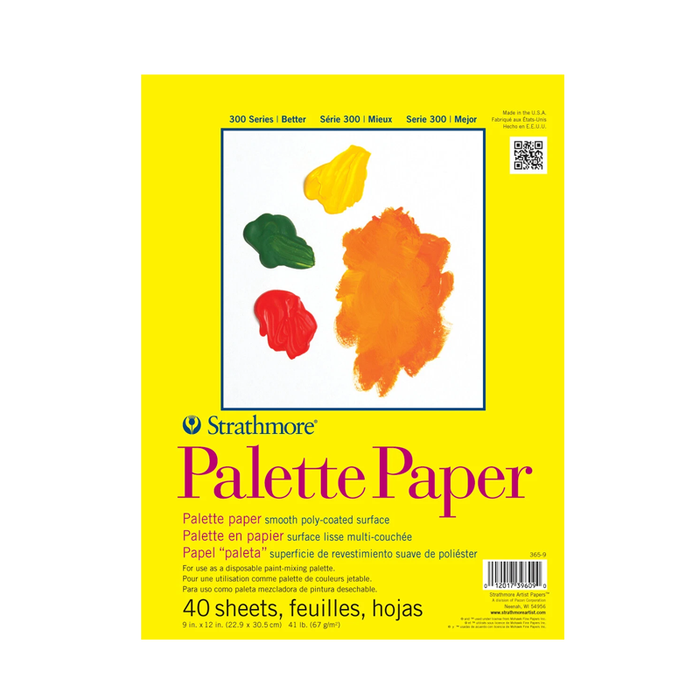 STRATHMORE Papel Paleta 67 gr. 22,9 x 30,5 cm